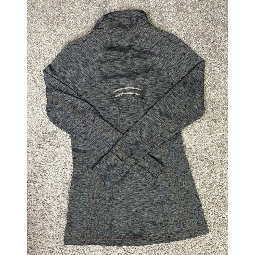 Athleta Cya Hope Jacket Size XS FULL ZIP Athletic Golf Yoga Workout HEATHER GRAY - Picture 10 of 12
